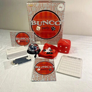 Bunco Party Game Complete Set for 2-12 Players Ages 8+ Deluxe Set